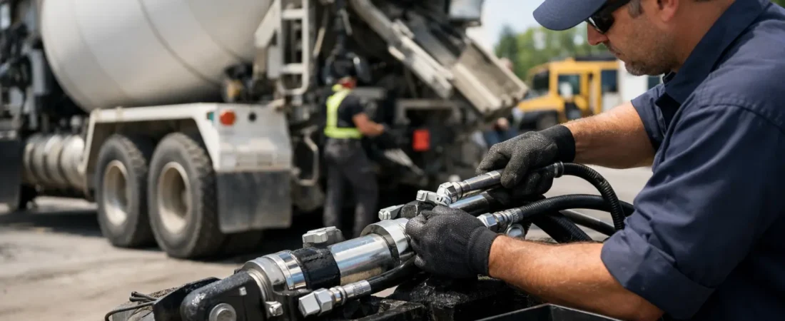 Mixer Truck Hydraulic Repair That Cuts Downtime