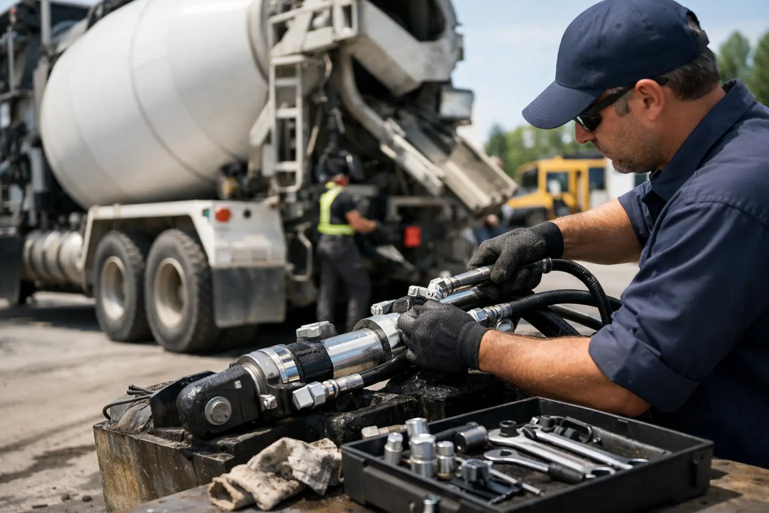 Mixer Truck Hydraulic Repair That Cuts Downtime