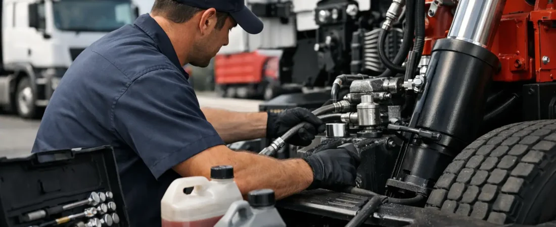 Hydraulic System Service for Trucks That Stay Working