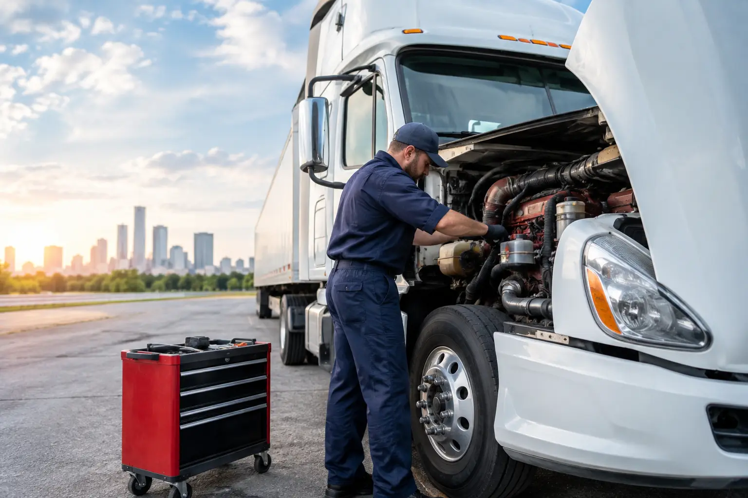 Roadside Semi Truck Repair Houston When It Counts