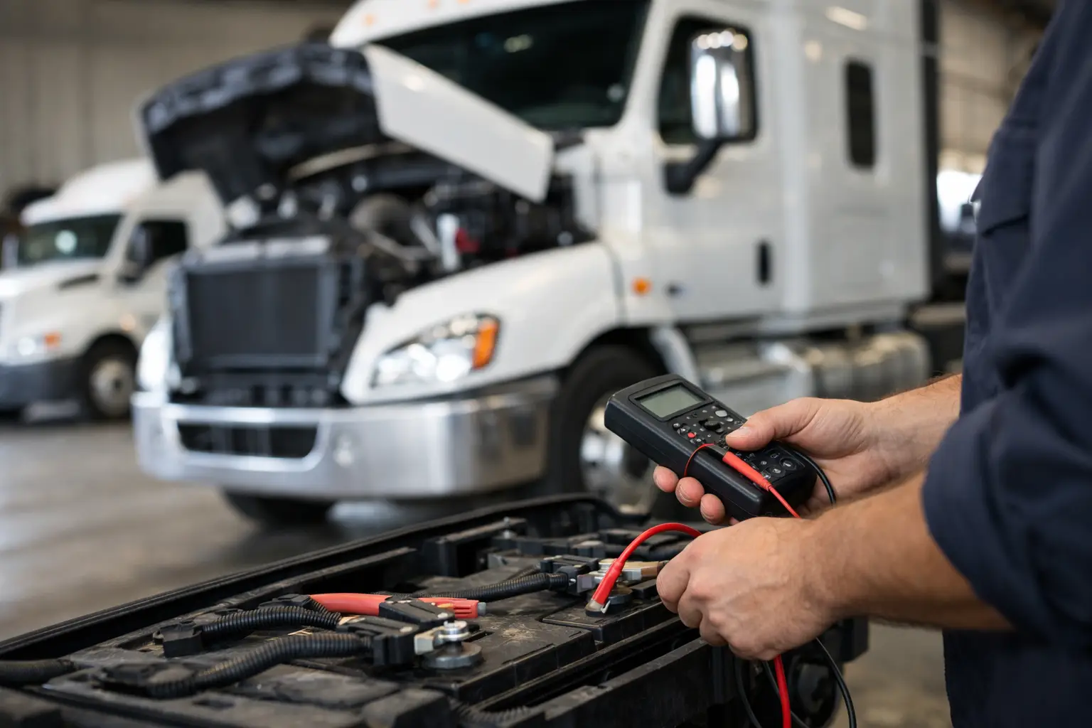 Truck Battery Drain Diagnosis for Fleet Uptime