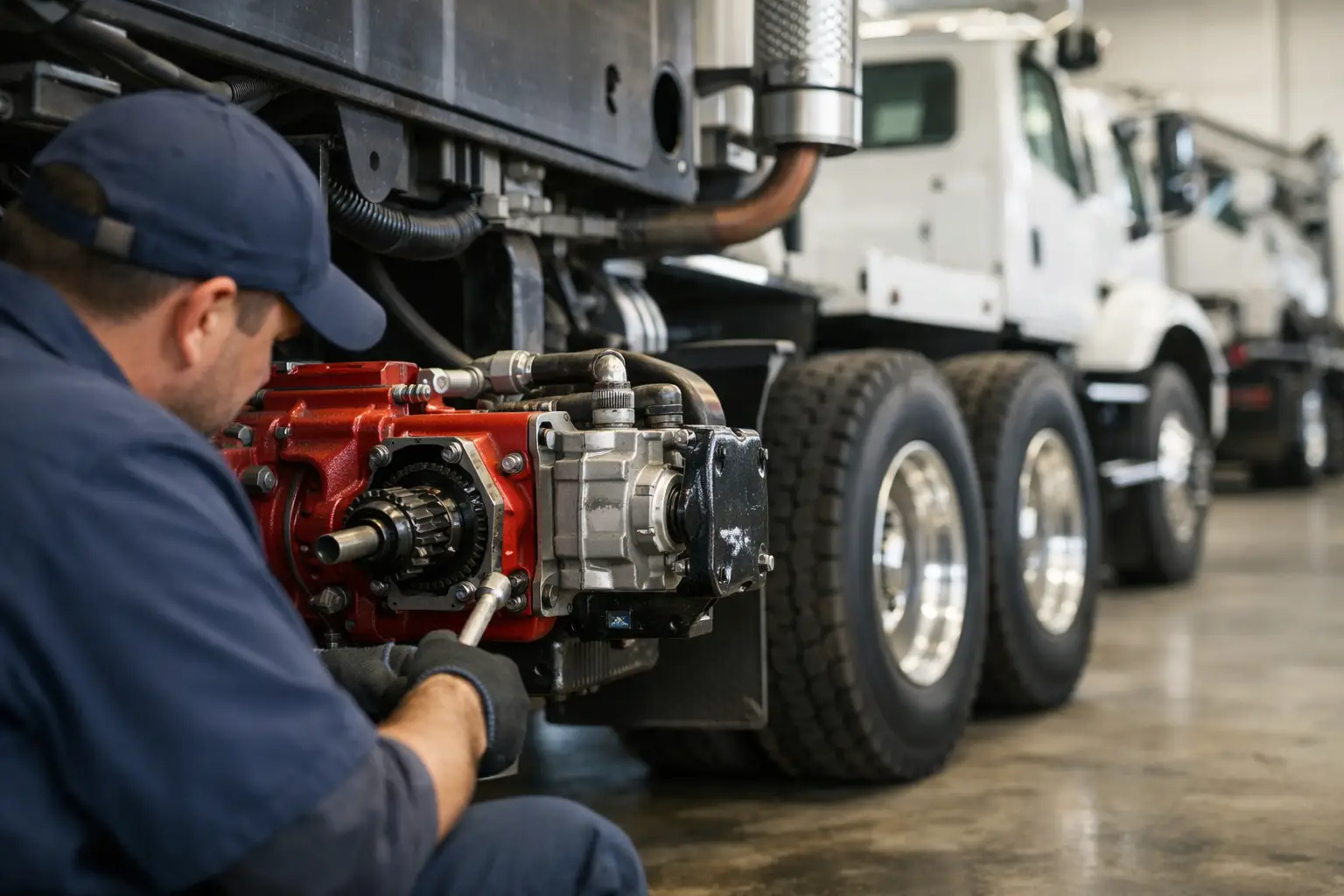 Truck PTO Repair Service for Working Fleets
